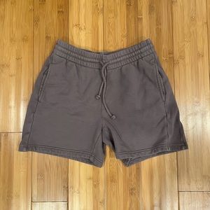 Aritzia TNA Cozy Boyfriend Sweatshorts